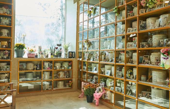 파주추모공원 납골당